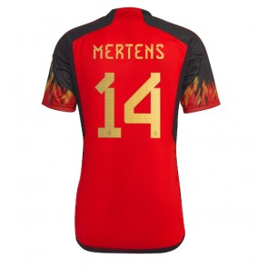 Belgija Dries Mertens #14 Domaci Dres SP 2022 Kratak Rukavima